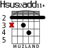 Hsus2add11+ для гитары - вариант 1