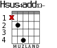 Hsus4add13- для гитары - вариант 2