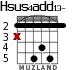 Hsus4add13- для гитары - вариант 3