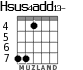 Hsus4add13- для гитары - вариант 4