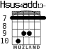 Hsus4add13- для гитары - вариант 5