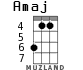 Amaj для укулеле - вариант 3