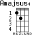 Amajsus4 для укулеле - вариант 1