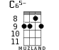 C65- для укулеле - вариант 3