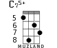C75+ для укулеле - вариант 3