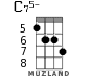 C75- для укулеле - вариант 2