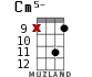 Cm5- для укулеле - вариант 10