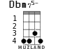 Dbm75- для укулеле - вариант 2