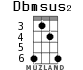 Dbmsus2 для укулеле - вариант 3
