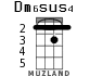 Dm6sus4 для укулеле - вариант 2