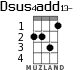 Dsus4add13- для укулеле - вариант 2