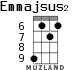 Emmajsus2 для укулеле - вариант 3