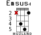 Emsus4 для укулеле - вариант 7
