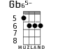 Gb65- для укулеле - вариант 2