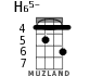 H65- для укулеле - вариант 2