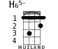 H65- для укулеле - вариант 1