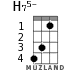 H75- для укулеле - вариант 2