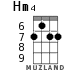 Hm4 для укулеле - вариант 3