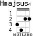 Hmajsus4 для укулеле - вариант 1