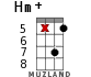 Hm+ для укулеле - вариант 13